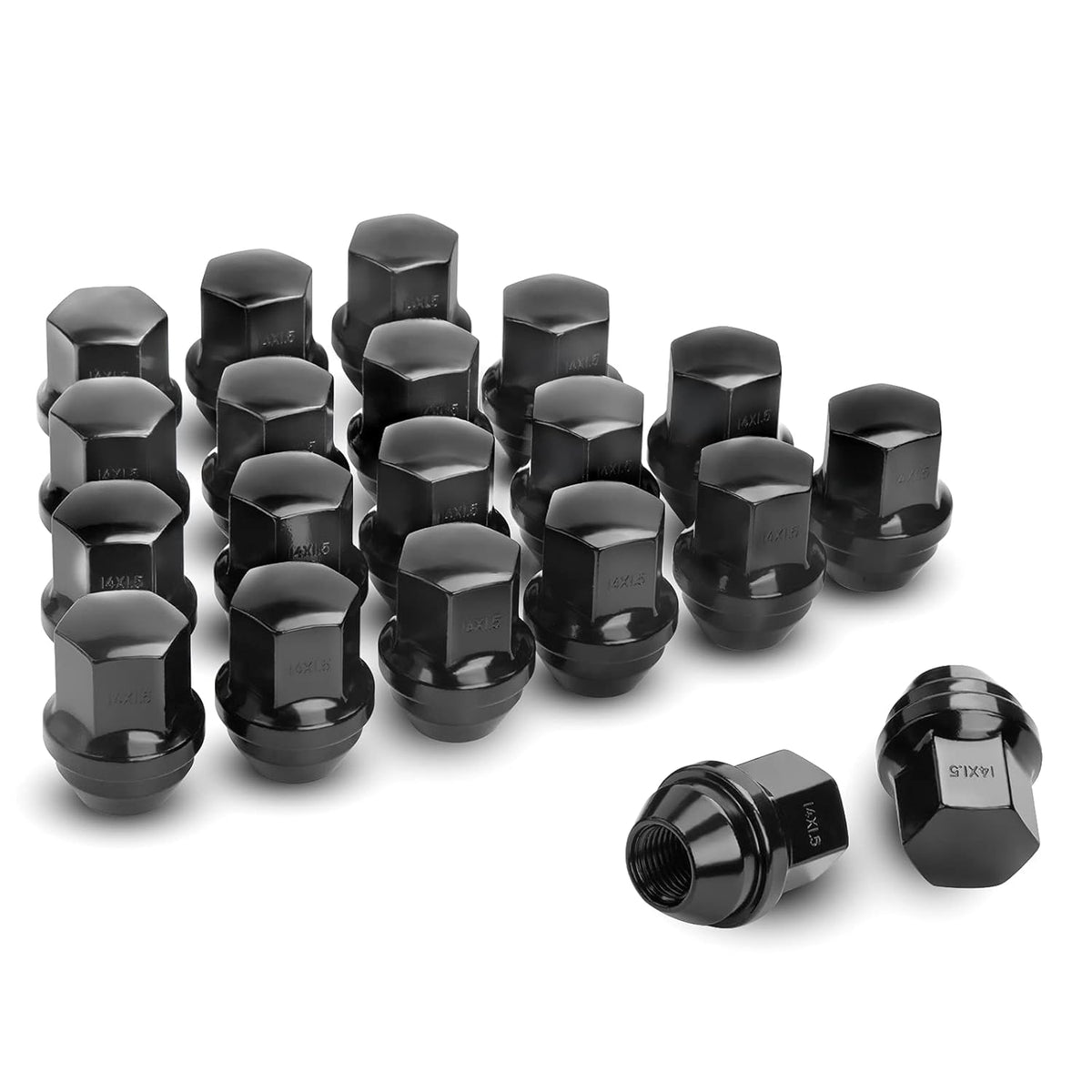 24pcs M14-1.5 Chrome Wheel Lugnuts G260913