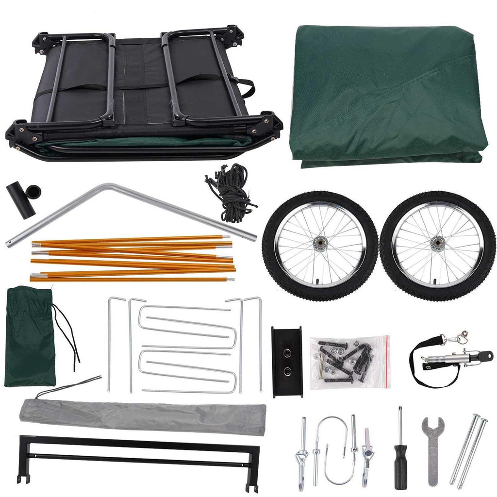 Folding E-Bike Trailer Tent V565171
