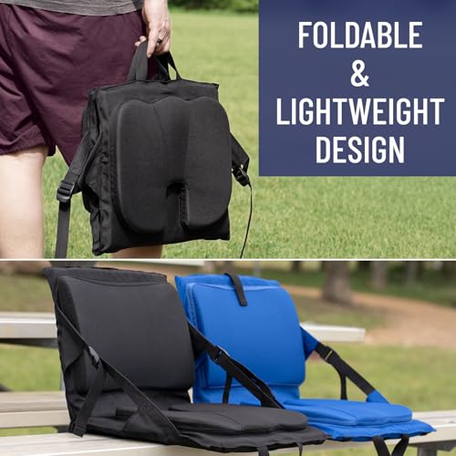 Adjustable Memory Foam Stadium Seats with Back Support H556705