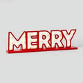 Merry Marquee Light Sign Red/White H747035