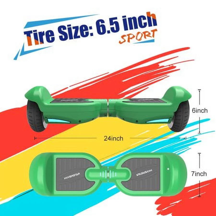 6.5 Two-Wheel Self Balancing Electric Scooter with LED Light Pink K32451