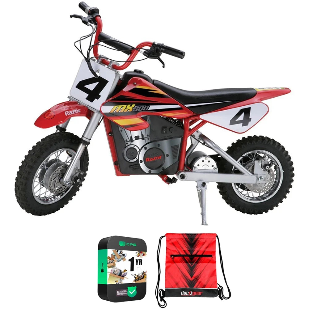 Electric Motocross Bike with Drawstring Bag B9667