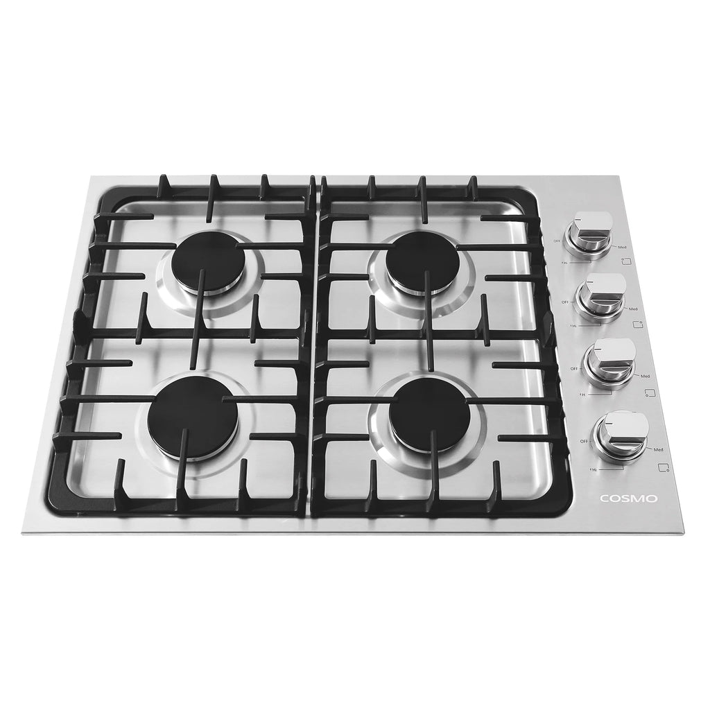 3 Piece Kitchen Package with Gas Cooktop Range Hood and Electric Wall Oven C60938