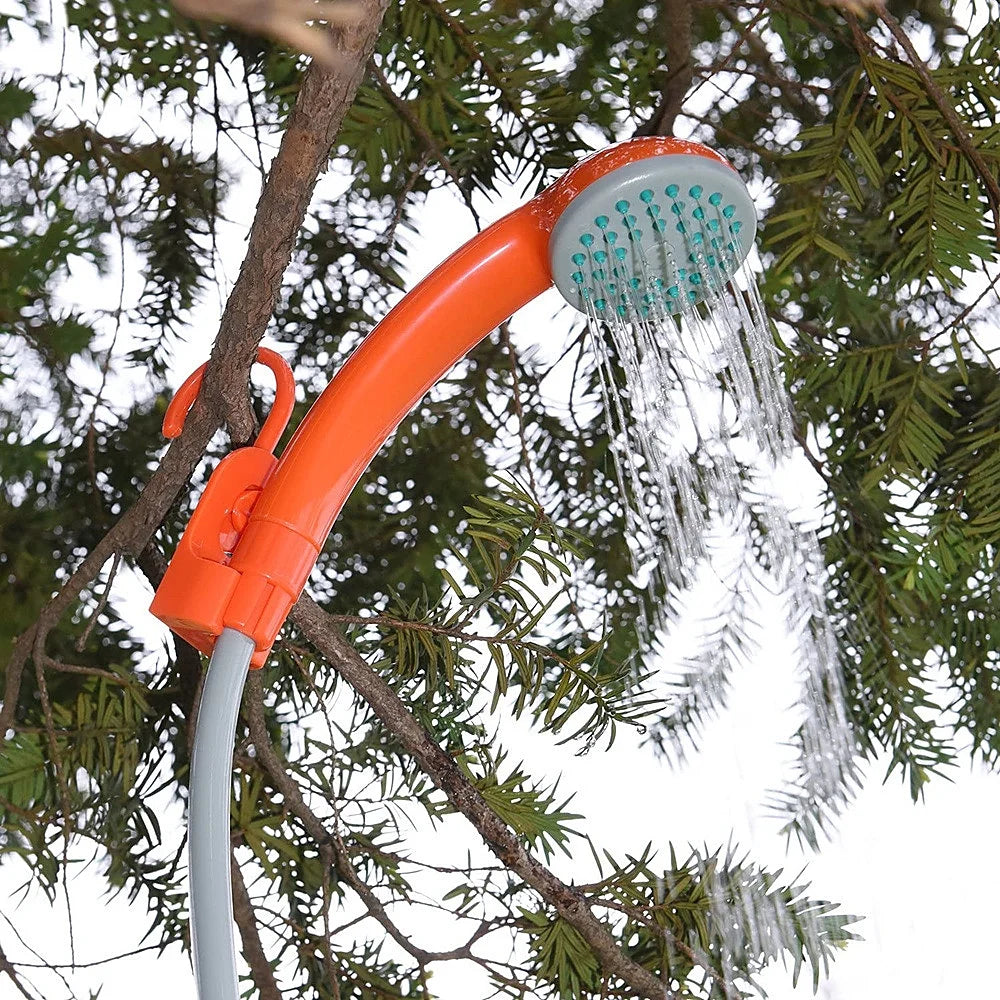 Portable Camping Shower Pump Rechargeable Shower Head H1183