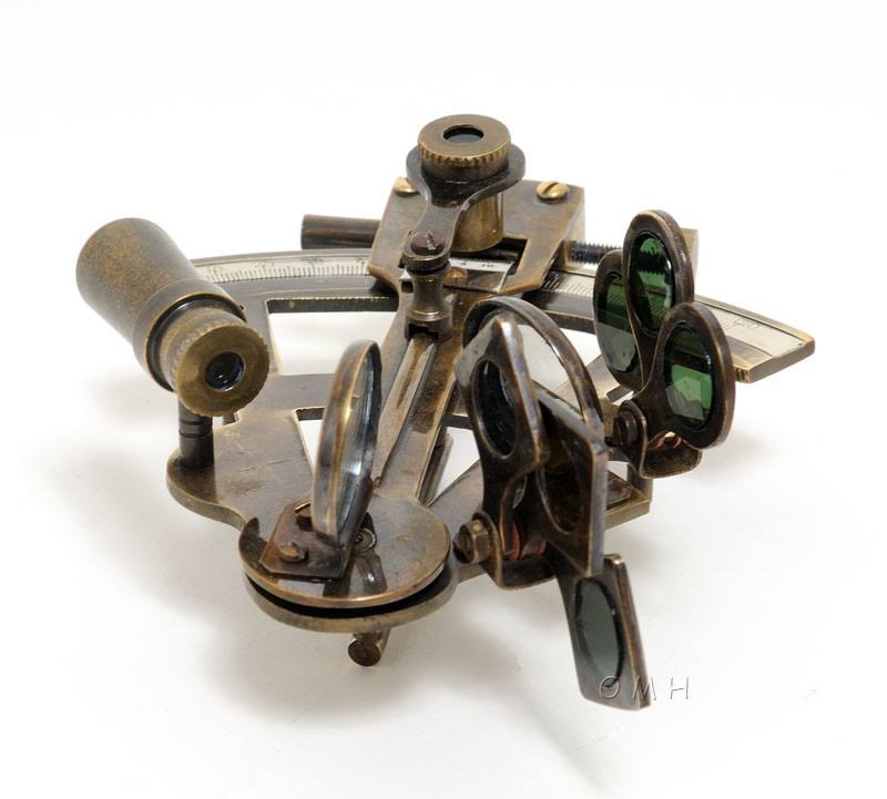 Nautical Sextant in Wood Box N70769