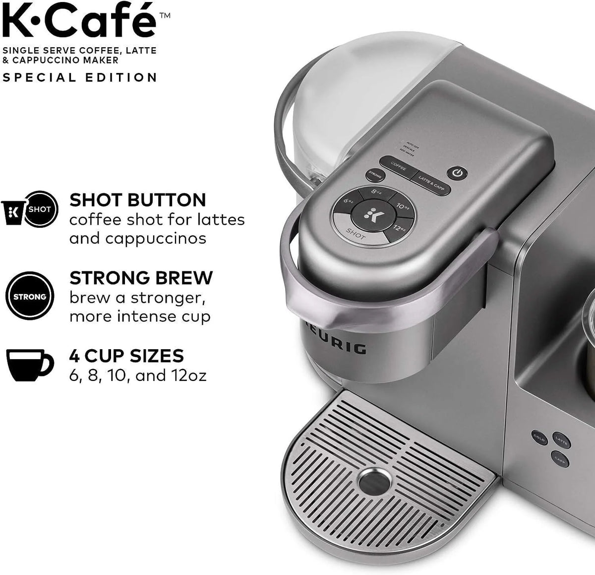 Single-Serve Coffee, Latte, and Cappuccino Maker N25701