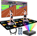 Double Dance Mat with 2.4G Wireless Handle C168