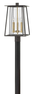 Three Light Outdoor Post Top Pier Mount K46409
