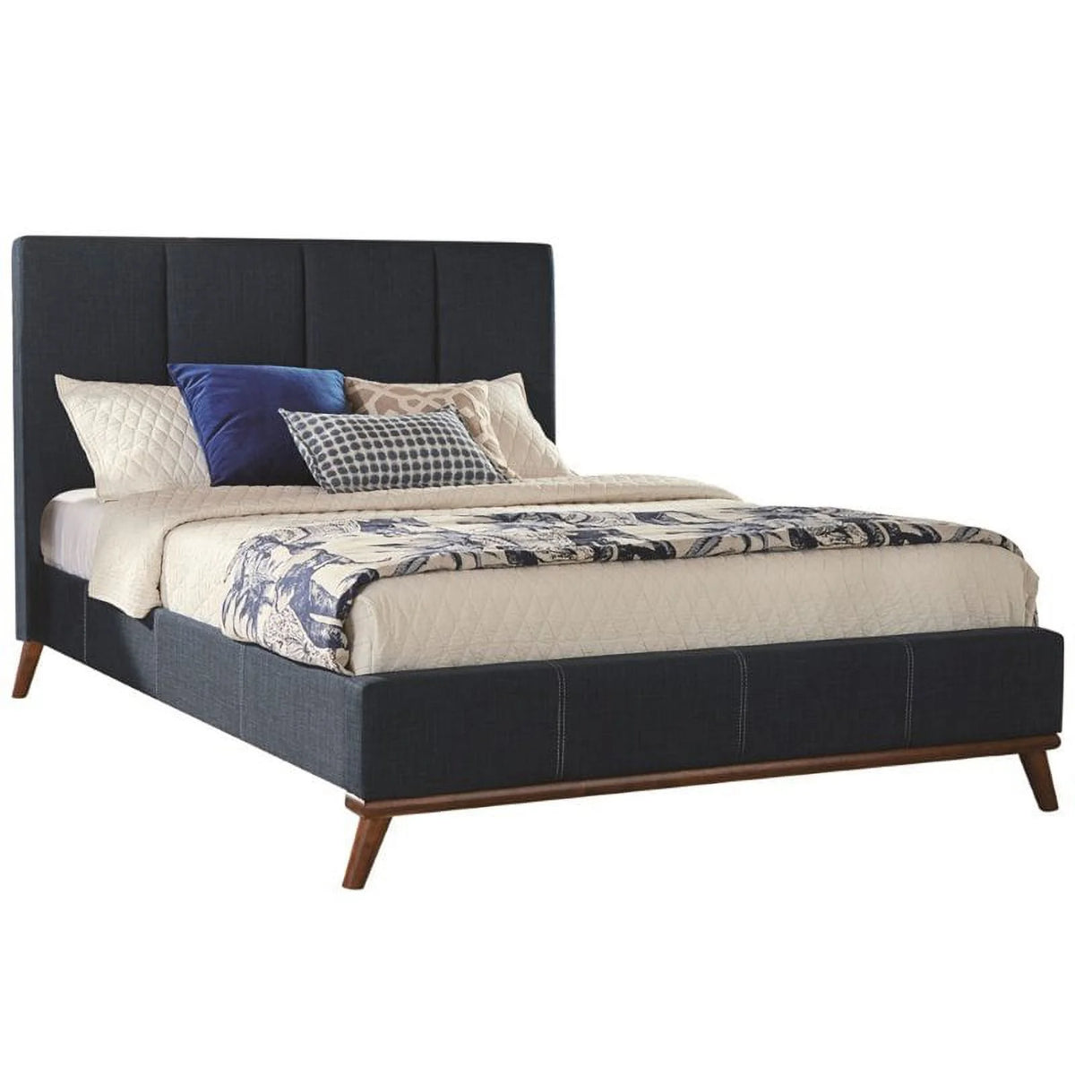 King Bed in Blue Q448