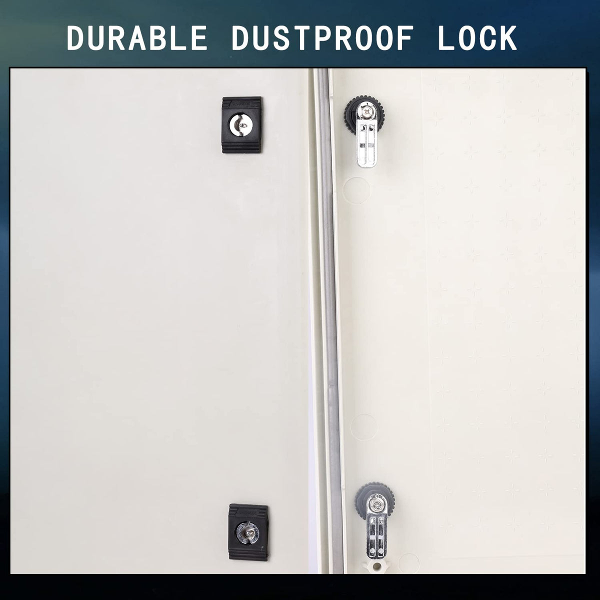 19.7×15.7×7.9 Fiberglass IP65 Weatherproof Wall-Mounted Electrical Enclosure Box K891
