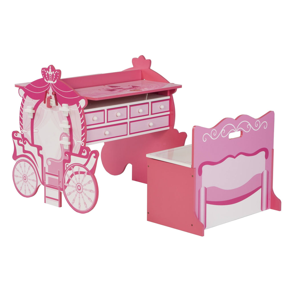Carriage Activity Table and Armoire N75117