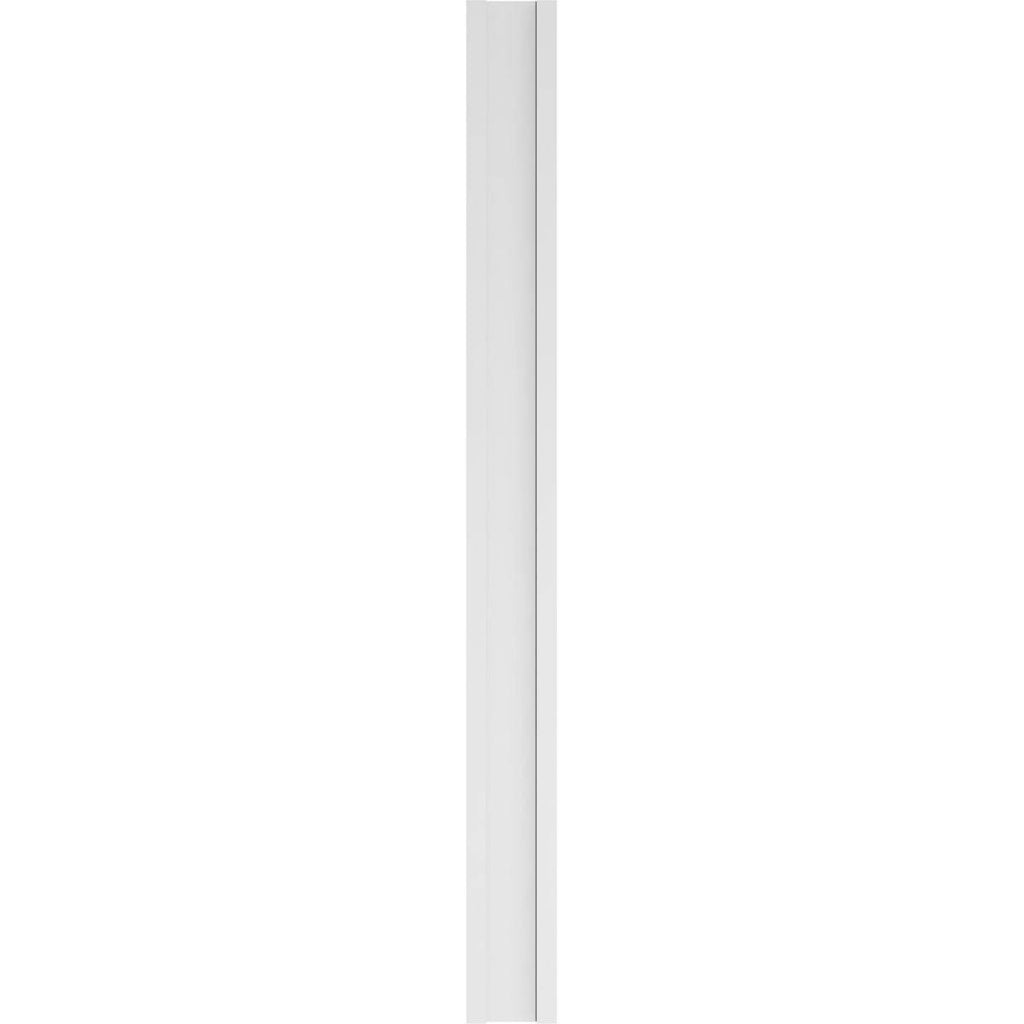 Two Equal Raised Panel PVC Pilaster with Standard Capital and Base (Pair) V39465