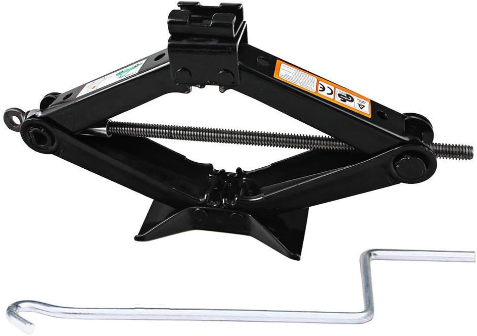 Scissor Jack with Crank Handle 2 Ton Pack of 2 X1470