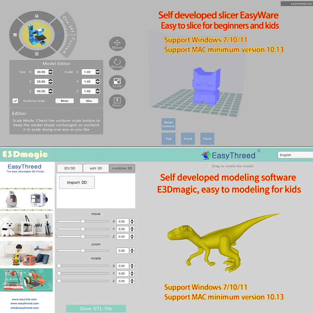 Mini Desktop 3D Printer N54227