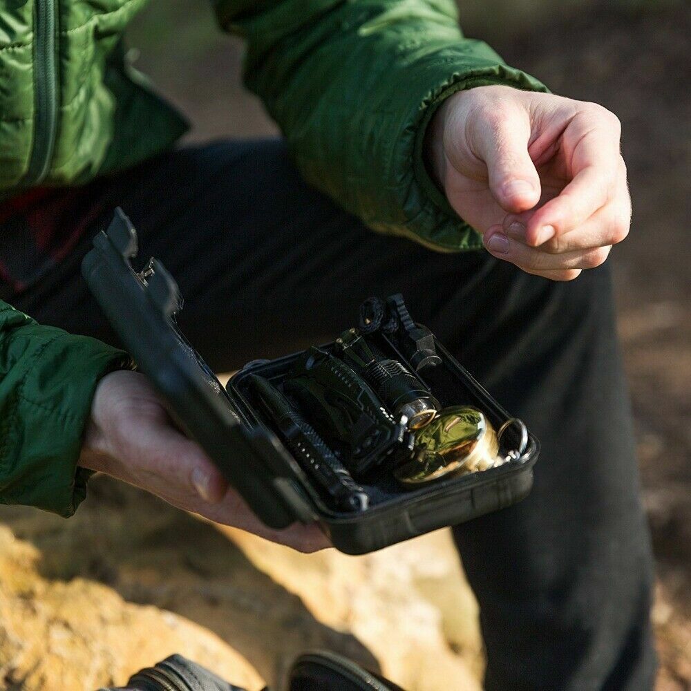 12-in-1 Survival Kit Outdoor Camping Gear F329518