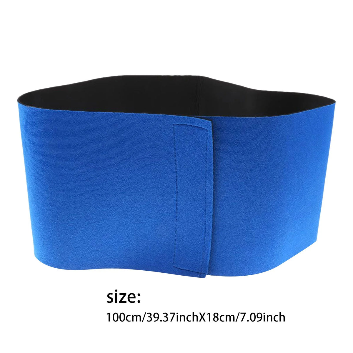 Blue Neoprene Waist Trimmer Belt I2436