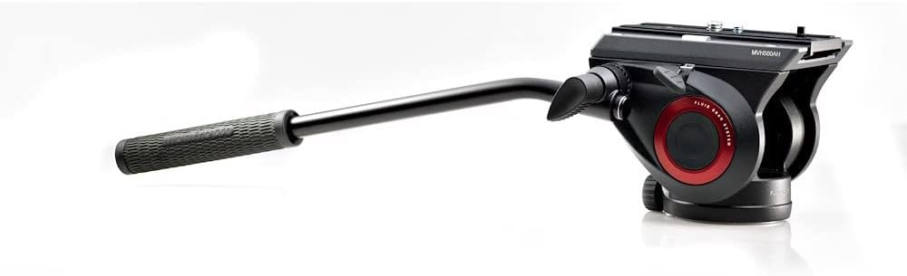 Fluid Video Head with Flat Base and Sliding Plate J66363