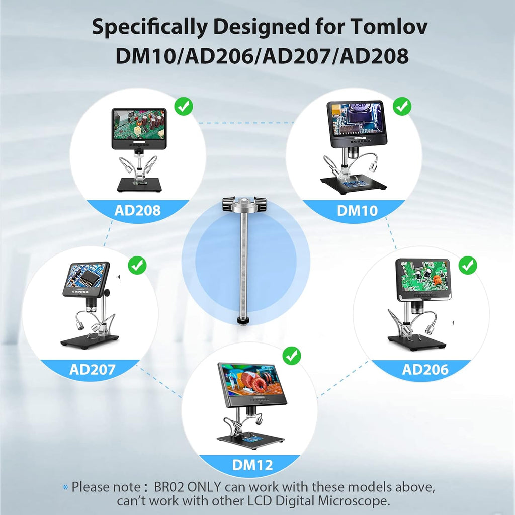 Adjustable Holder Post Support Bracket for Digital Microscope M21112