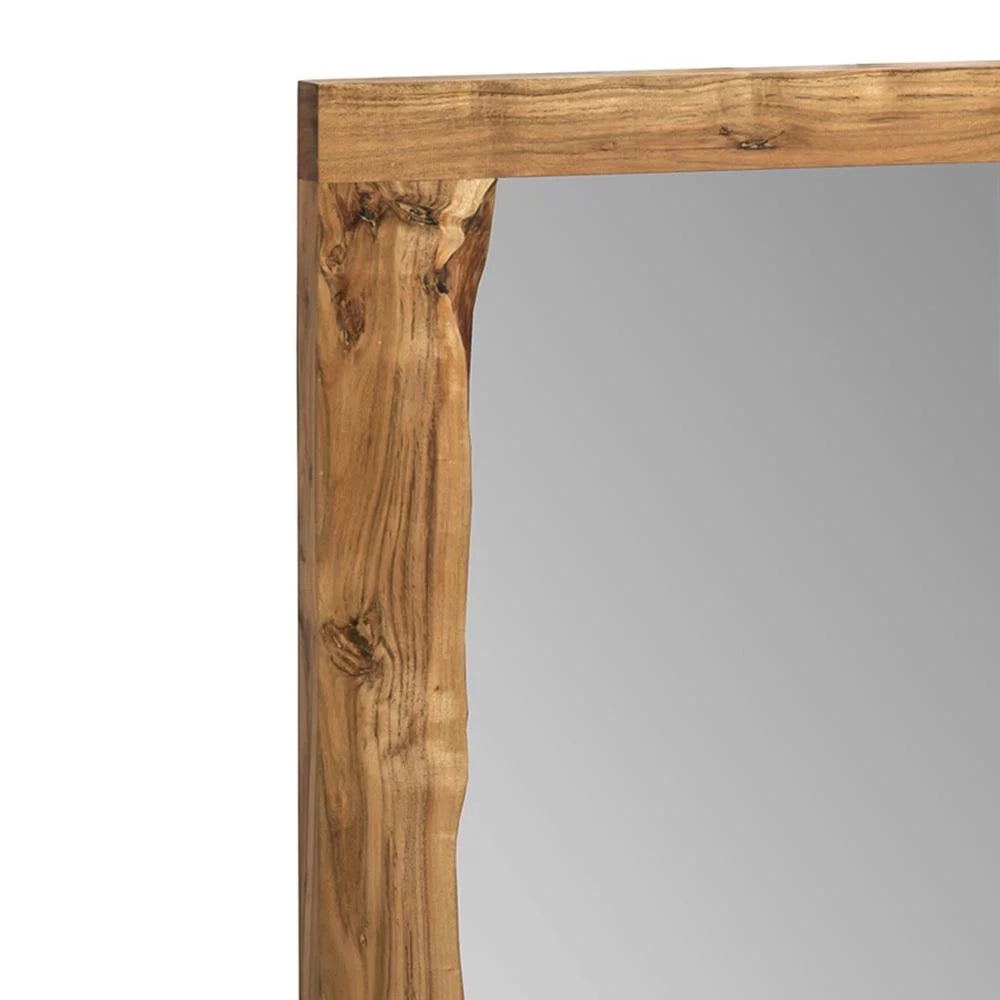 Natural Live Edge Wood Mirror N88514