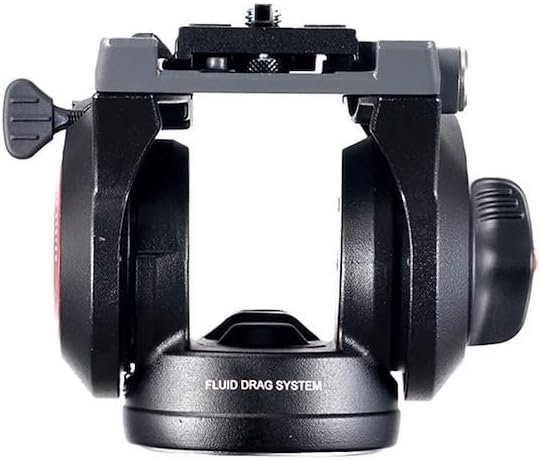 Fluid Video Head with Flat Base and Sliding Plate J66363