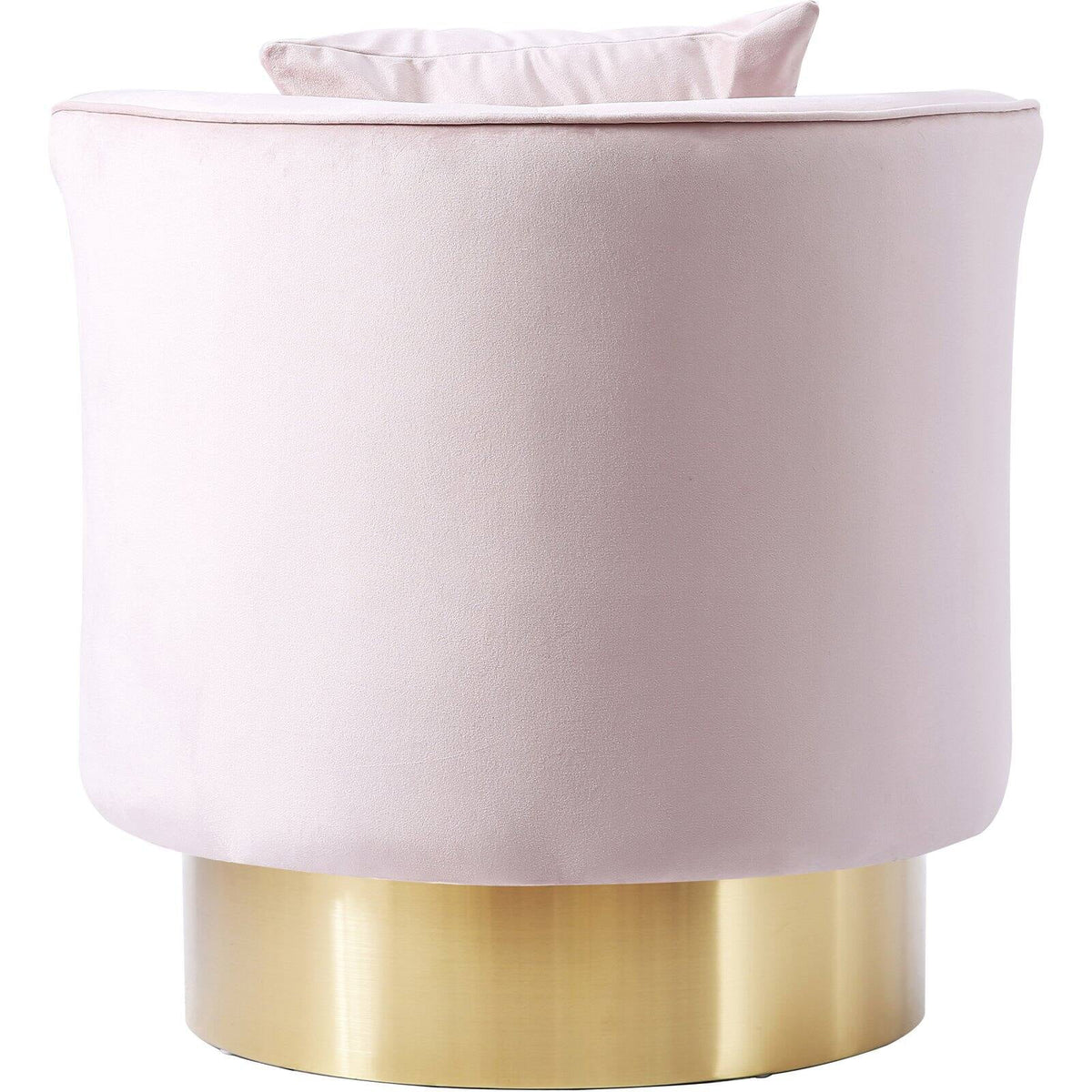 Pink Velvet Swivel Accent Chair S661