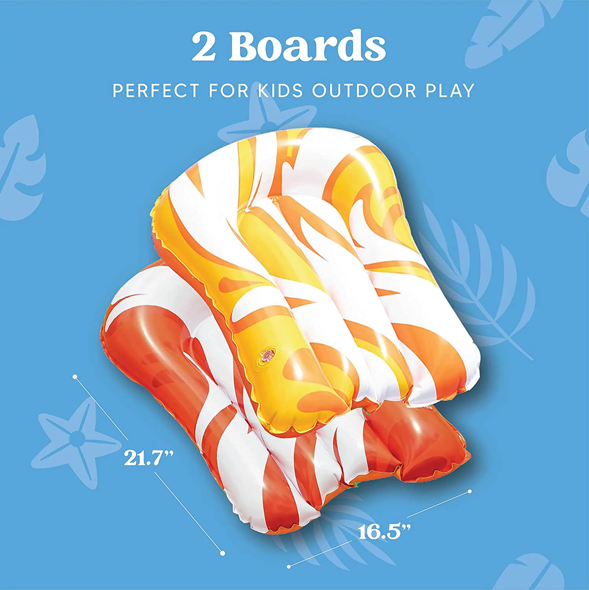 22.5ft Water Slide and 2 Bodyboards with Sprinkler O852623