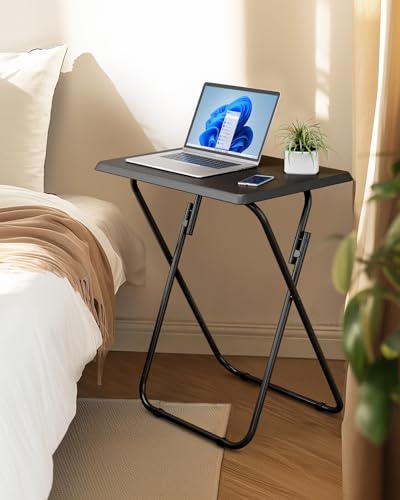 Folding TV Tray Table with No Assembly Required A76004