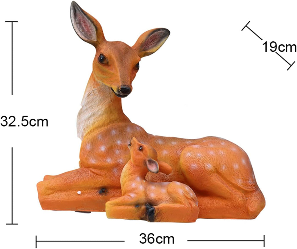Sika Deer Animal Sculpture Lawn Statue S470