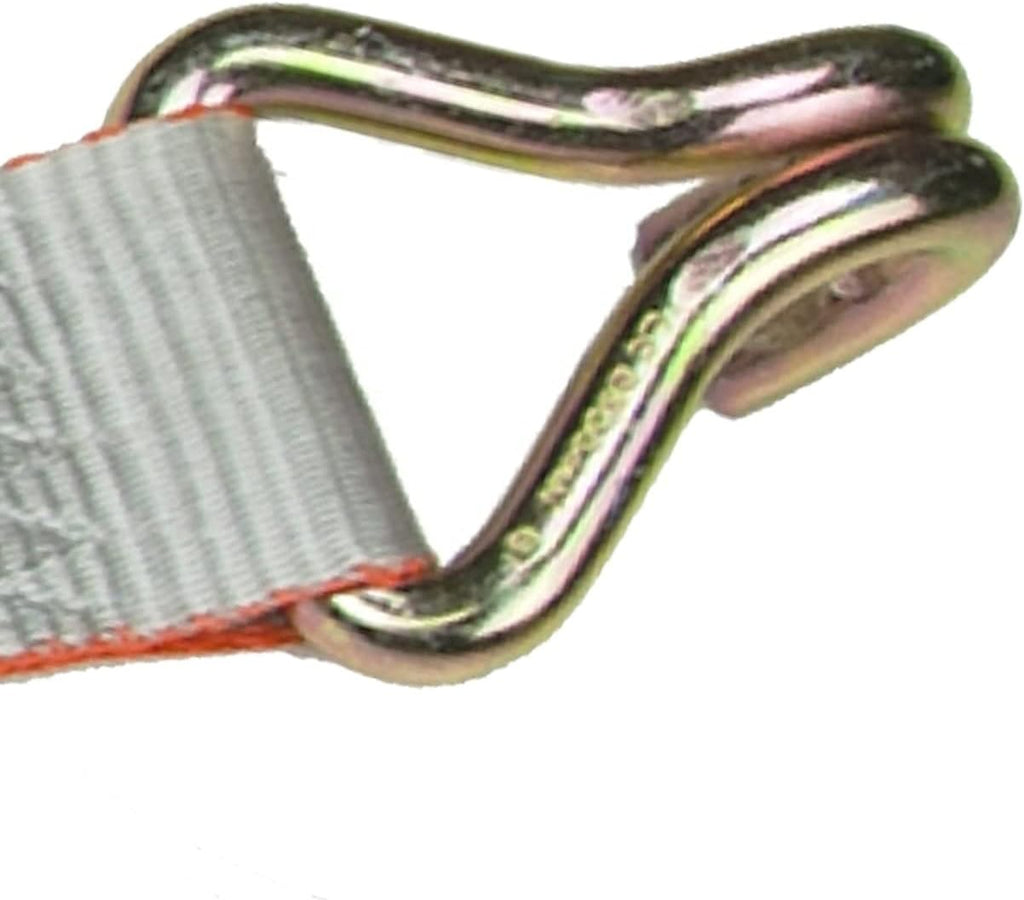 2 Inch x 27 Foot Winch Strap with Wire Hook, 4 Pack J96687