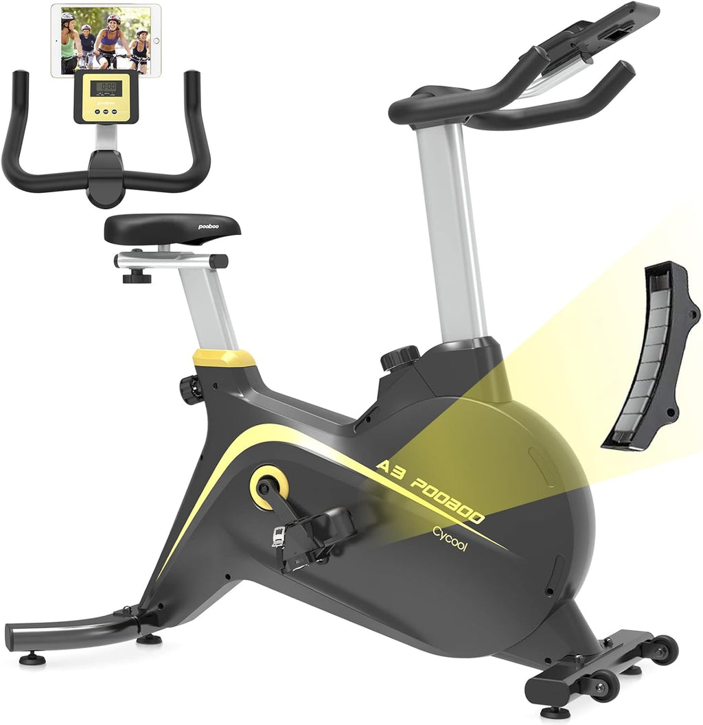 Indoor Exercise Bike with Magnetic Resistance and LCD Display P4780