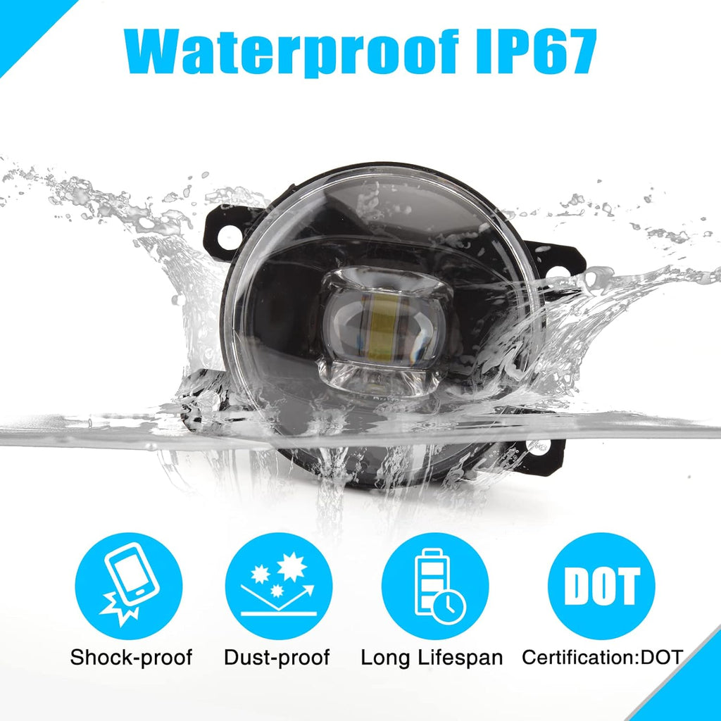 LED Driving Fog Light H11 Plug Clear Lens K90408