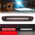 F1 Style Strobe LED Third Brake Light Red White Lens Z1577