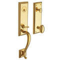 Venetian Bronze Exterior Handleset with Single Cylinder Deadbolt G92169