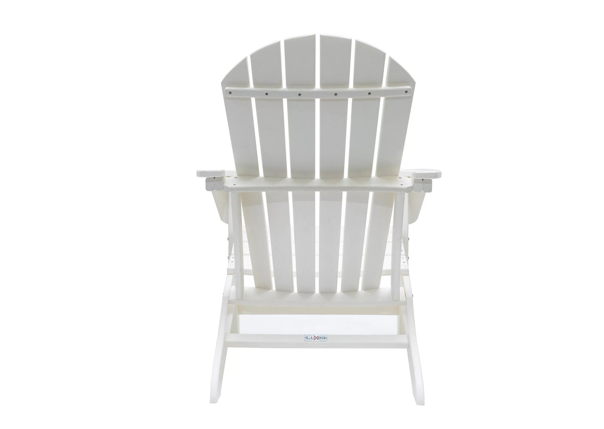 White Poly Outdoor Adirondack Chair R945