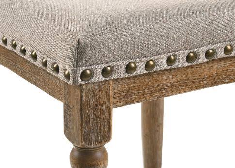 Weathered Oak Finish Counter Height Table M41652