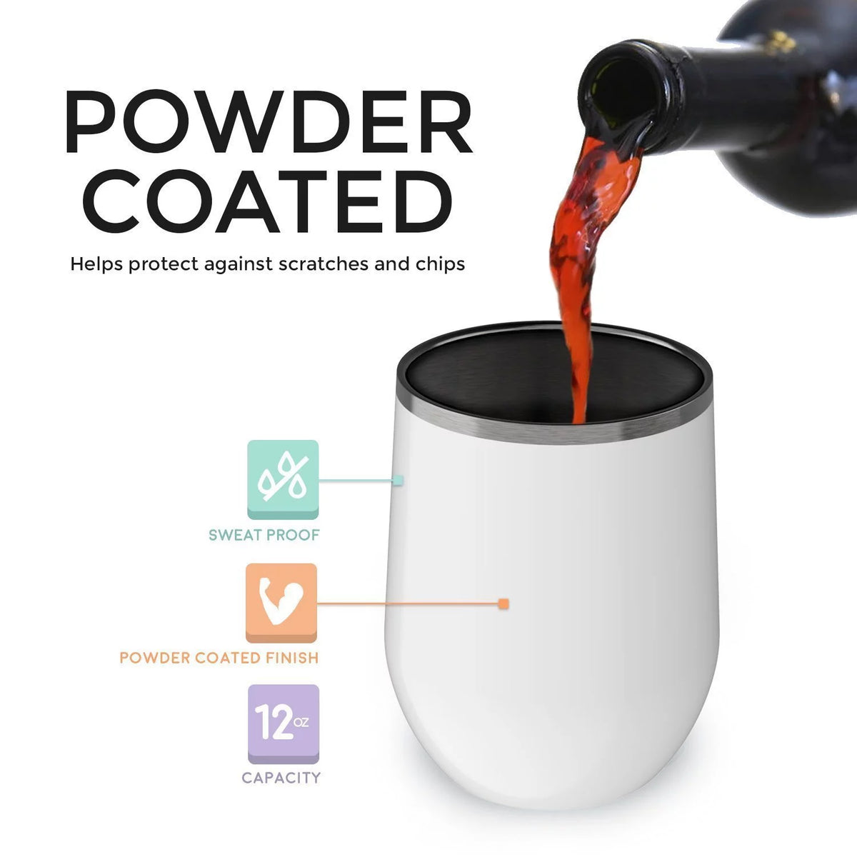 12 oz Red Wine Cup W4219