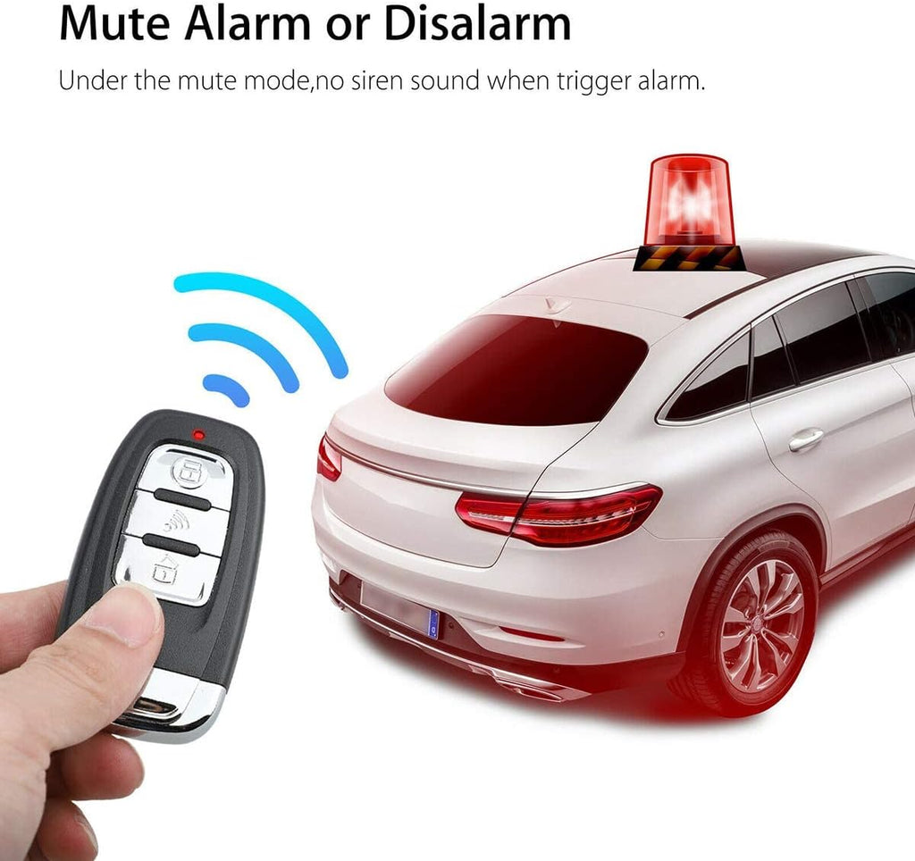 12V Car Keyless Entry Remote Starter Push to Start Antitheft Alarm System Pack of 2 U91147