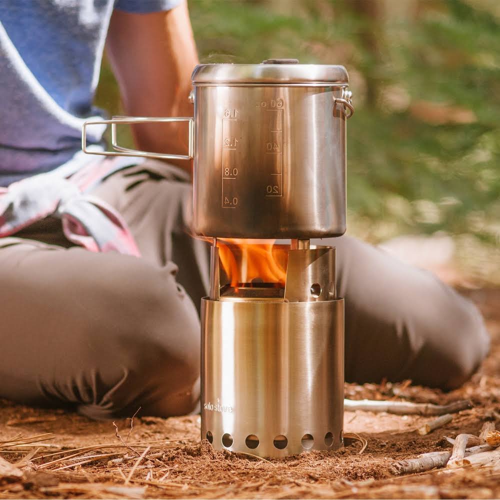 Woodburning Backpacking Camp Stove Combo W906205
