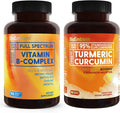 Turmeric Curcumin Supplement with BioPerine and Vitamin B-Complex J1549