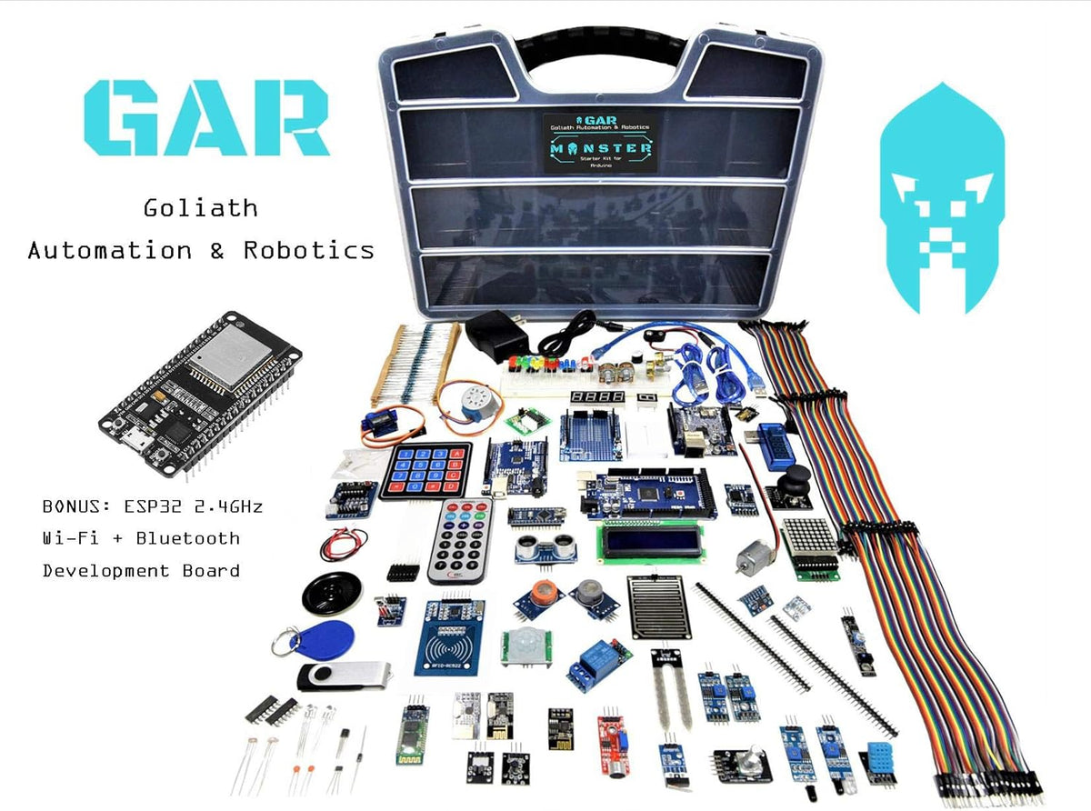 25 Sensor Modules Starter Kit for Arduino Uno Mega Nano with ESP32 T340