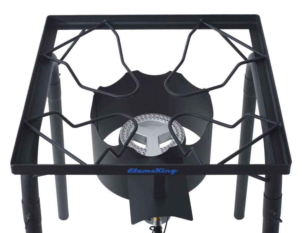 100,000 BTU LP Gas Outdoor Stove Burner with Regulator Hose G9302