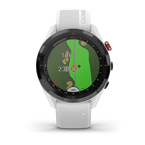 Black Bezel White Band GPS Golf Watch L94602