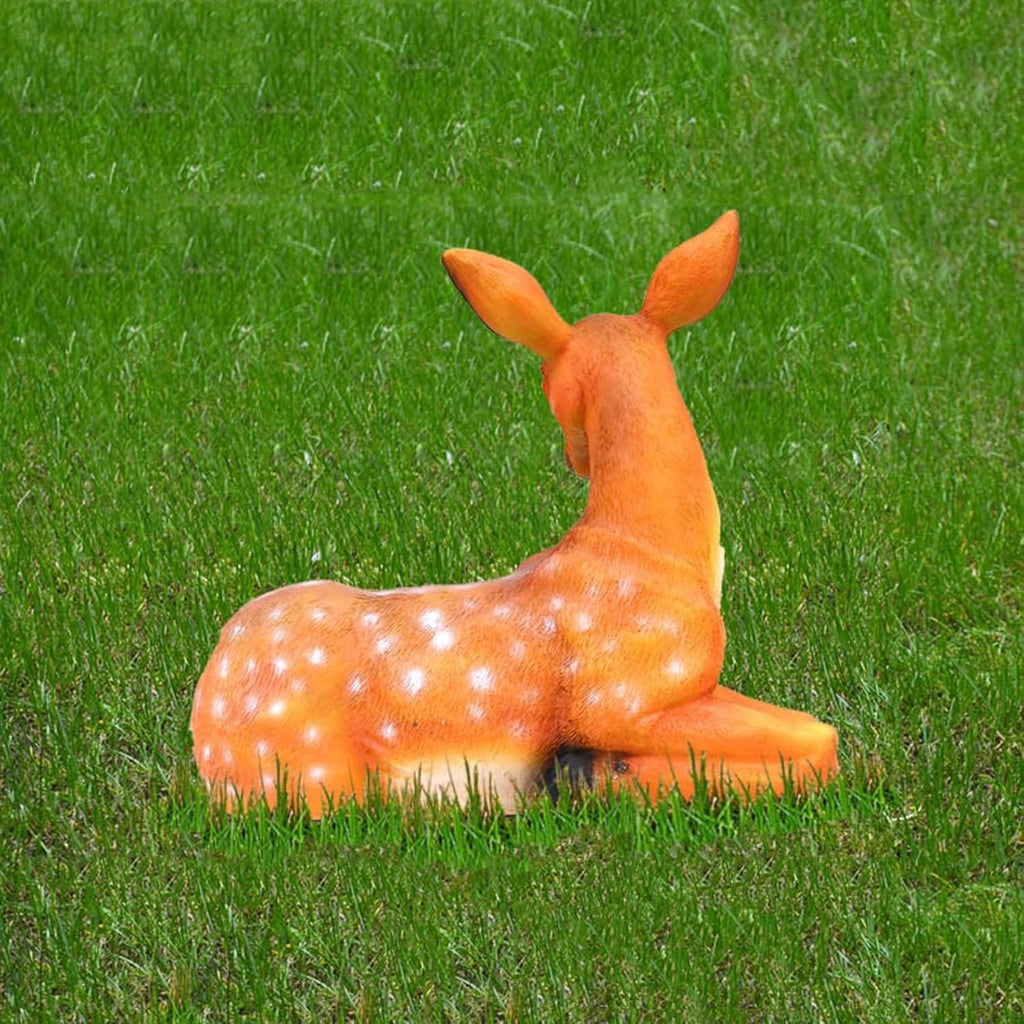 Sika Deer Animal Sculpture Lawn Statue S470