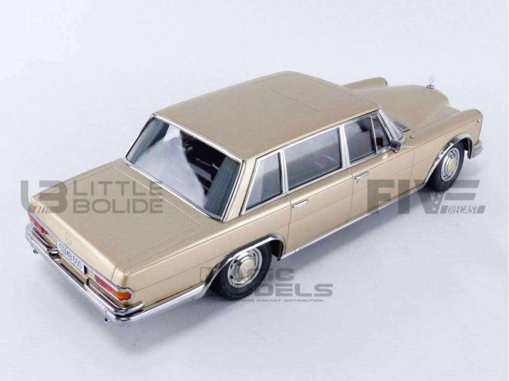 Gold 1/18 Mercedes-Benz 600 SWB W100 D3104