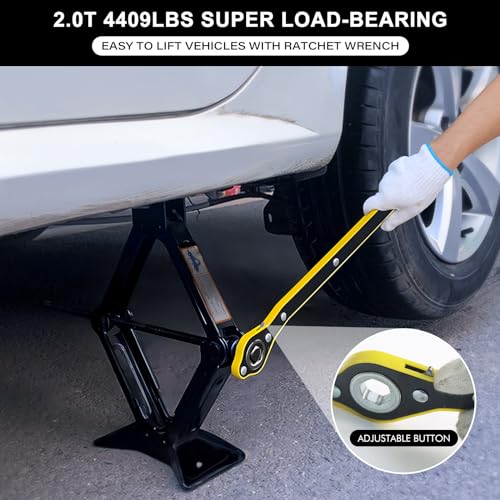 2.5 Ton Universal Scissor Jack with Lug Wrench V672780