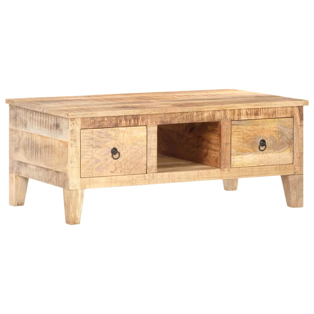 Rough Mango Wood Coffee Table R579