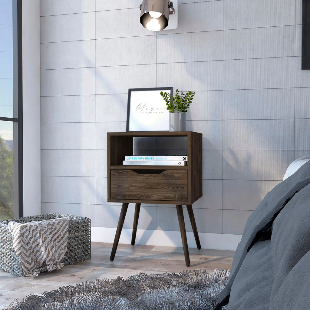 Nightstand Dark Walnut N843817