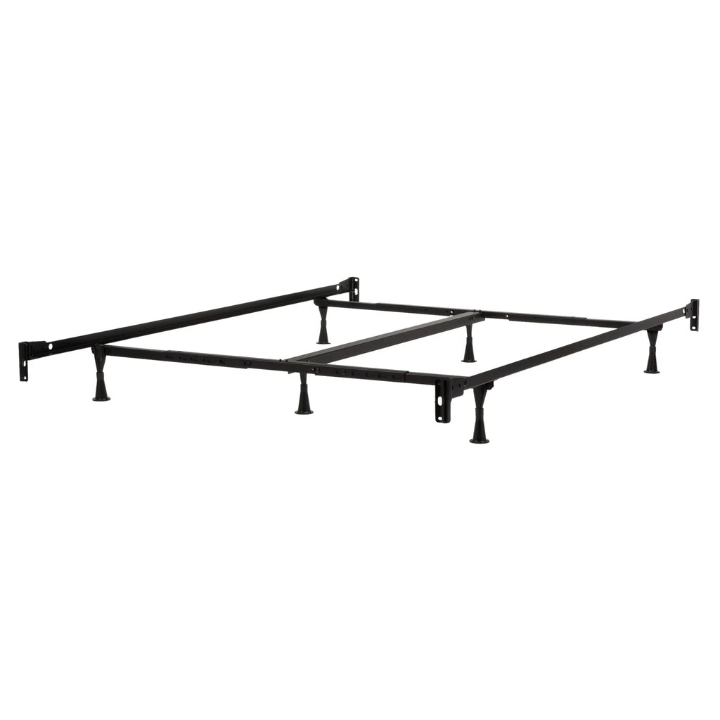 Queen Size Medium Soft Pillowtop Mattress Set with Bed Frame E962