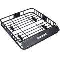 Black Steel Roof Rack Cargo Carrier Basket 43" M94583