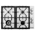 30 in. Stainless Steel Gas Cooktop with 4 Burners Q59913